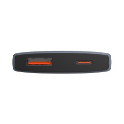 Сетевое зар. устр. Baseus GaN5 Pro Ultra-Slim 1USB/1C 65W CCGP150113 серое