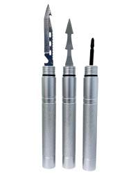 Туристический набор: лопата/пила/огниво/компас