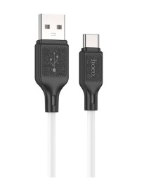 Usb Кабель-зарядка Type-C Hoco X90 3A 1м силиконовый белый