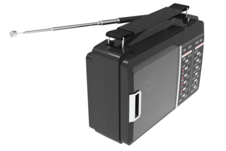  Портативный радиоприемник Ritmix RPR-190 черный