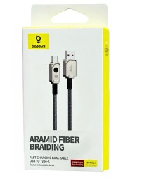 Usb Кабель-зарядка TYPE-C Baseus Unbreakable 1м (P10355801221-00) 100W белый