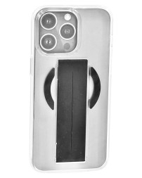 Накладка для i-Phone 15 Pro Max Keephone Maggrip MagSnap прозрачный черный