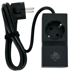 Удлинитель настольный с быстрой зарядкой SPETIME Gan3 Pro 65W EU черный