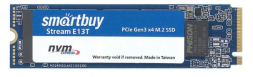 M.2 2280 SSD Smartbuy Stream E13T Pro 128GB TLC NVMe PCIe3