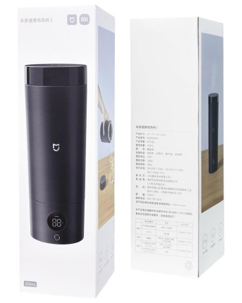 Термос с подогревом Mijia Portable Electric Cup 2 350мл (MJDRB02PL) синий