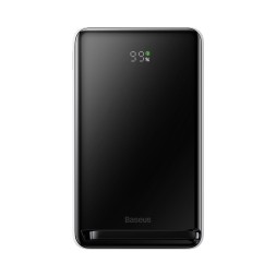 Powerbank с беспроводной зарядкой Baseus Magnetic Bracket Wireless 10000mAh 20W (PPCX000202) белый
