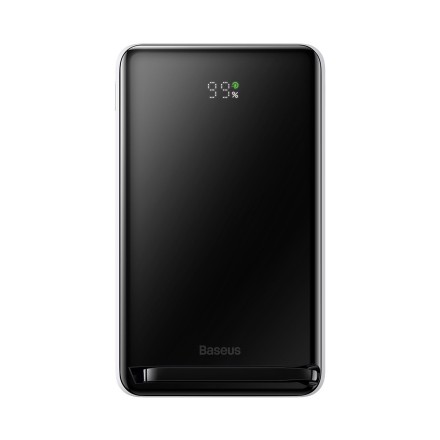  Powerbank с беспроводной зарядкой Baseus Magnetic Bracket Wireless 10000mAh 20W (PPCX000202) белый