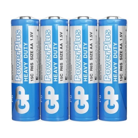  Батарейка алкалиновая GP R6/4SH PowerPlus