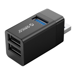 USB-хаб Orico MINI-U32 2xUSB2.0/1xUSB3.0 черный