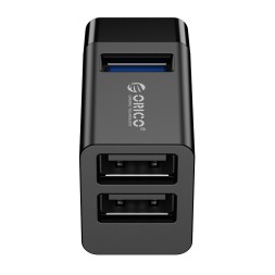 USB-хаб Orico MINI-U32 2xUSB2.0/1xUSB3.0 черный