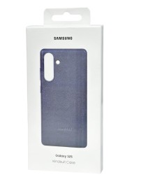 Накладка для Samsung Galaxy S25 MagSafe Kindsuit Case кожанный синий