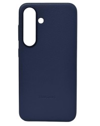 Накладка для Samsung Galaxy S25 MagSafe Kindsuit Case кожанный синий