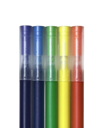  Ручка гелевая Xiaomi Gel Ink Pen 5шт (MJZXB03WC) цветные