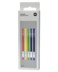 Ручка гелевая Xiaomi Gel Ink Pen 5шт (MJZXB03WC) цветные