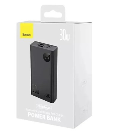  Powerbank Baseus Adaman2 20000mAh 2USB/1USB-C 30W PPAD050001 черный