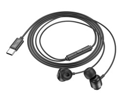 Стереонаушники Hoco M122 Type-C с микрофоном черные