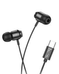 Стереонаушники Hoco M122 Type-C с микрофоном черные