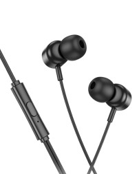 Стереонаушники Hoco M122 Type-C с микрофоном черные