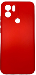Накладка для Xiaomi Redmi A1+ Silicone cover без логотипа красная