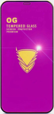  Защитное стекло для i-Phone 11/XR 6.1&quot; OG Purple чёрное