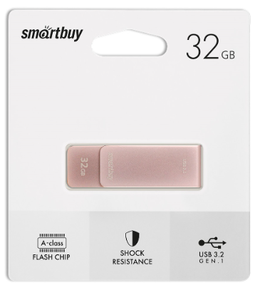  3.0/3.2 USB флеш накопитель Smartbuy Gen.1 032GB M1 Metal Apricot (SB032GM1A)