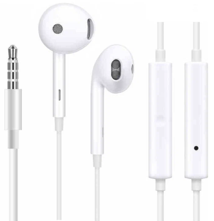  Наушники с микрофоном Oppo MH135 3.5мм белые