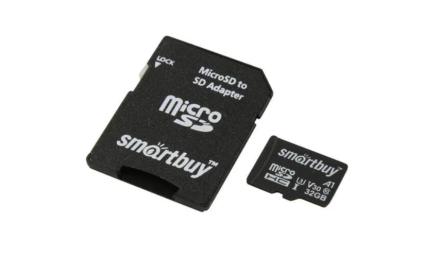  micro SDHC карта памяти Smartbuy 32GB U3 V30 A1 Advanced R/W up to 90/55 (с адап SD)(SB32GBSDU1A-AD)