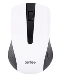 Perfeo мышь беспров., оптич. &quot;Rainbow&quot;, 3 кн, DPI 1000, USB, белая
