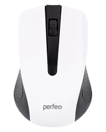  Perfeo мышь беспров., оптич. &quot;Rainbow&quot;, 3 кн, DPI 1000, USB, белая