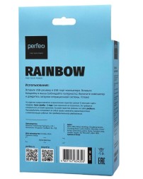 Perfeo мышь беспров., оптич. "Rainbow", 3 кн, DPI 1000, USB, белая