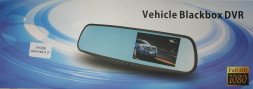 Автомобильный видеорегистратор-зеркало Walker XH208 4.3&quot;/FullHD 1080p черный