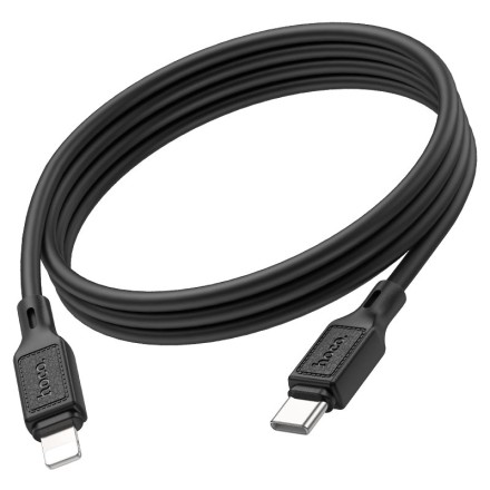  Usb Кабель-зарядка Type-C на Lightning Hoco X90 3A 1м чёрный