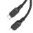  Usb Кабель-зарядка Type-C на Lightning Hoco X90 3A 1м чёрный
