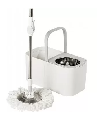  Швабра с отжимом Quange 2 с ведром QJ030401 белая
