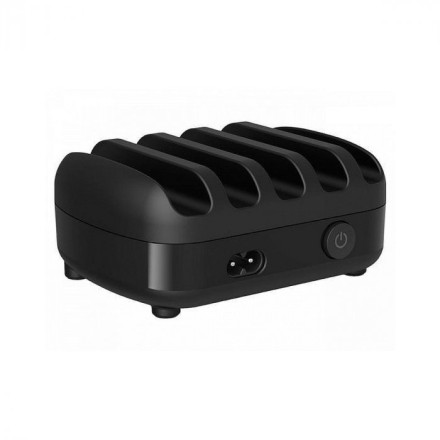  Сетевое зар. устр. Orico DUK-5P 5USB 40W с подставкой под 5 смартфонов черное