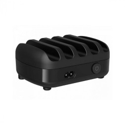 Сетевое зар. устр. Orico DUK-5P 5USB 40W с подставкой под 5 смартфонов черное