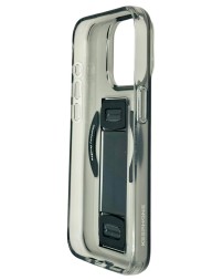 Накладка для i-Phone 15 Pro Max Keephone Maggrip MagSnap матовый прозрачный черный