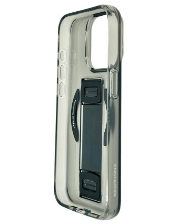 Накладка для i-Phone 15 Pro Max Keephone Maggrip MagSnap матовый прозрачный черный