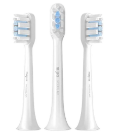  Сменные насадки для зубной щетки MiJia Standart T301/T302 (3шт) MBS303 белые