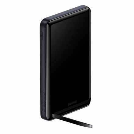  Powerbank с беспроводной зарядкой Baseus Magnetic Bracket Wireless 10000mAh 20W (PPCX000203) синий