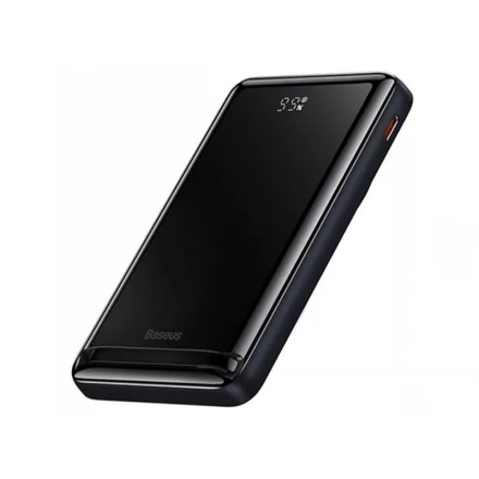  Powerbank с беспроводной зарядкой Baseus Magnetic Bracket Wireless 10000mAh 20W (PPCX000203) синий