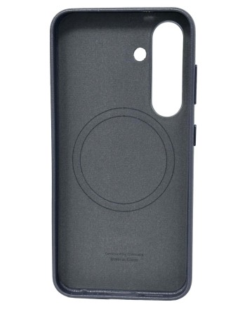  Накладка для Samsung Galaxy S25 MagSafe Kindsuit Case кожанный графит