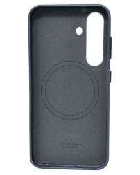 Накладка для Samsung Galaxy S25 MagSafe Kindsuit Case кожанный графит