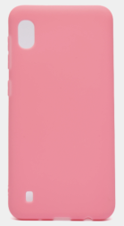 Накладка для Samsung Galaxy A10 Silicone cover розовая