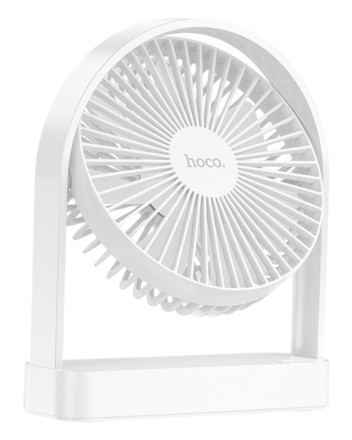  Портативный мини-вентилятор Hoco HX65 белый