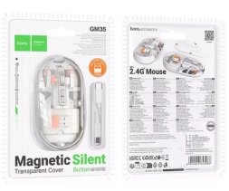 Мышь беспроводная Hoco GM35 серая