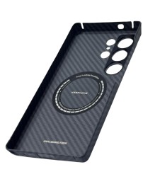 Накладка для Samsung Galaxy S25 Ultra Keephone Kevlar Diago Magsafe черный