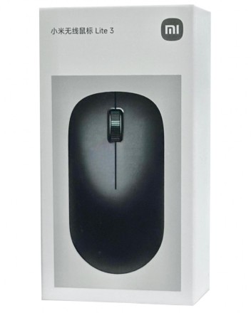  Мышь беспроводная Xiaomi Mi Wireless Mouse Lite 3 (XMWXSB05YM) черная