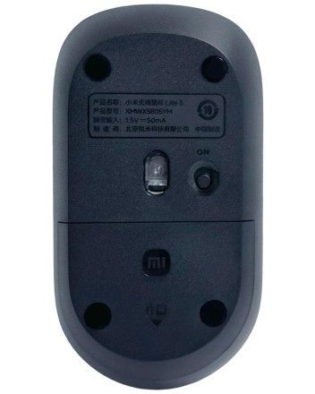  Мышь беспроводная Xiaomi Mi Wireless Mouse Lite 3 (XMWXSB05YM) черная