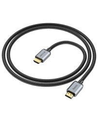 Кабель HDTV - HDTV v2.0 Hoco US03 4K/60Hz 1м черный